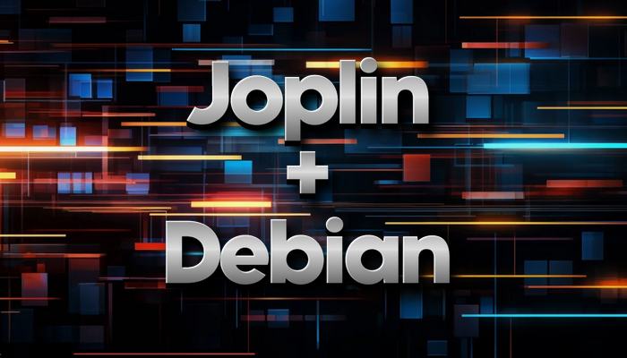 Joplin на Debian фото