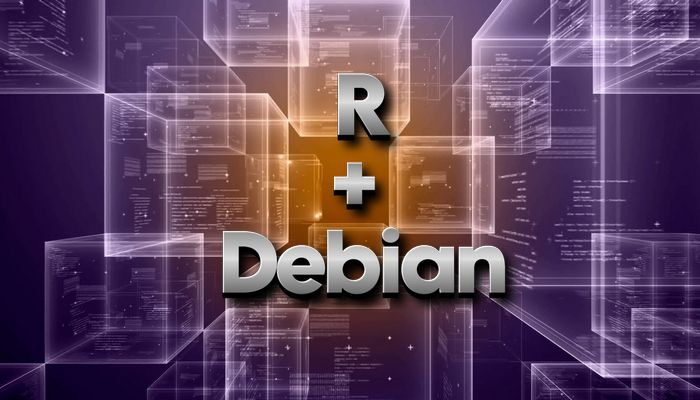 R на Debian